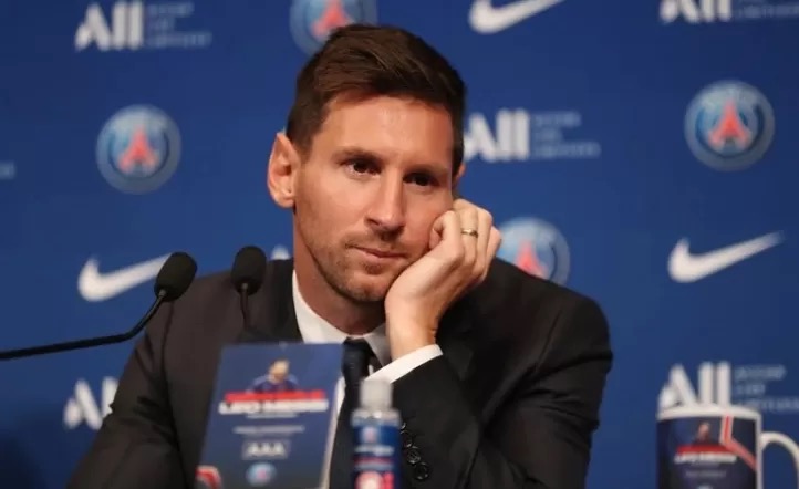 Las mejores frases de la primera conferencia de prensa de Messi en el PSG