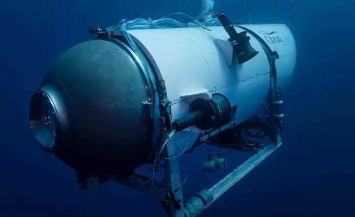 Detectaron sonidos de golpes cerca del lugar donde desapareció el submarino que hace visitas al Titanic