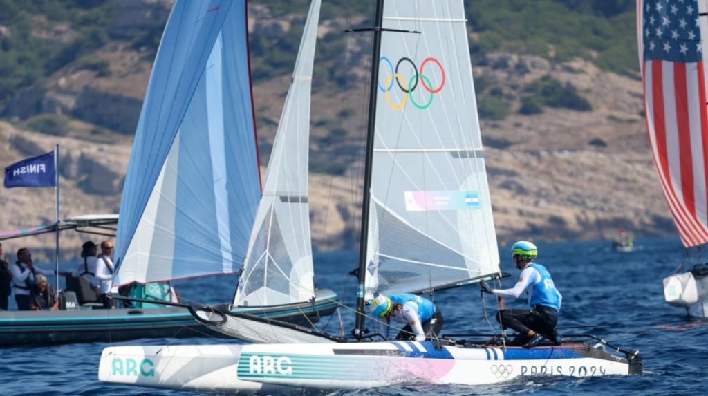 JJOO, Mateo Majdalani y Eugenia Bosco ganaron la medalla de plata en vela